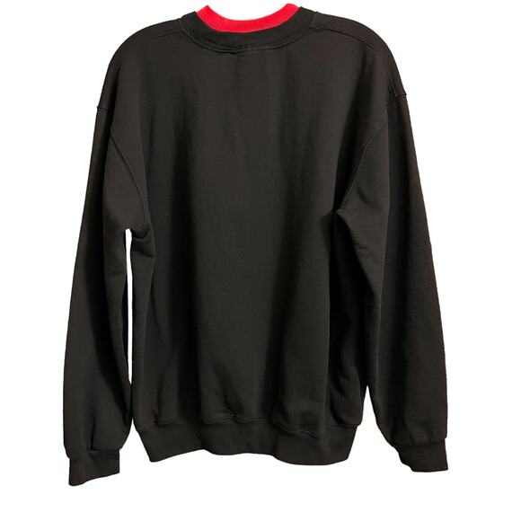 Top Stitch Vintage Embroidered Red Cardinal Crewneck Grandmacore Sweatshirt - Picture 4 of 8